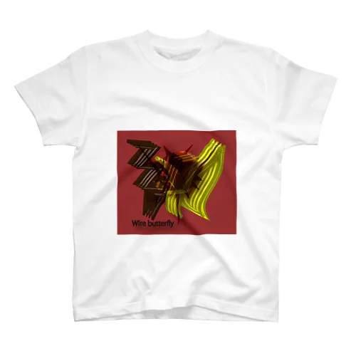 Wire　butterfly Regular Fit T-Shirt