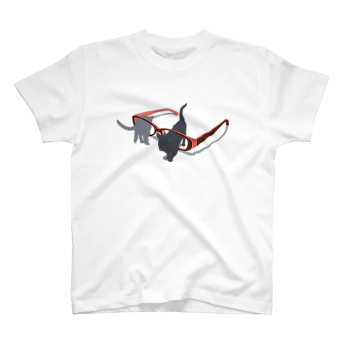 伊達めがね Regular Fit T-Shirt