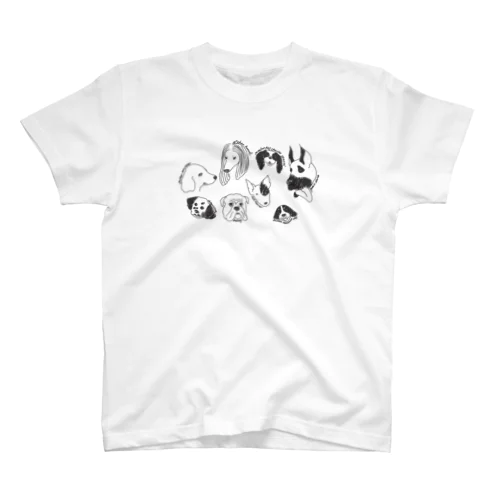 dog breed(前) Regular Fit T-Shirt