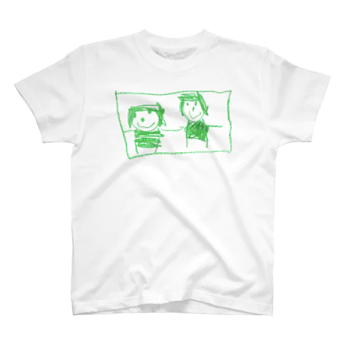 ふたりで て をつないでいるところ Regular Fit T-Shirt