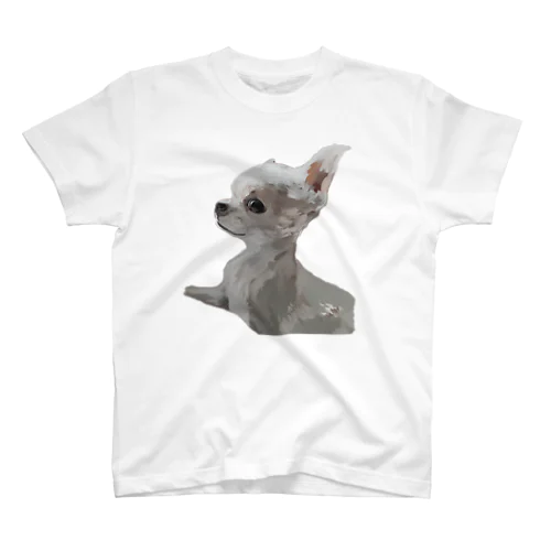 チワワの肖像 Regular Fit T-Shirt