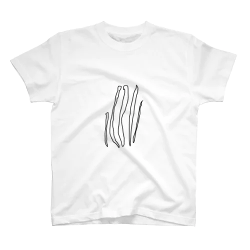 前後になにかがかかれたTシャツ Regular Fit T-Shirt