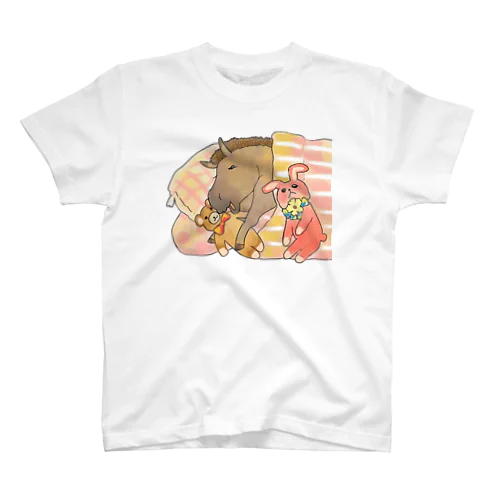 すやすや子馬 Regular Fit T-Shirt