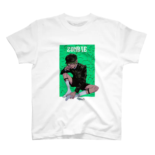 ゾンビくん🧠(カラー) Regular Fit T-Shirt