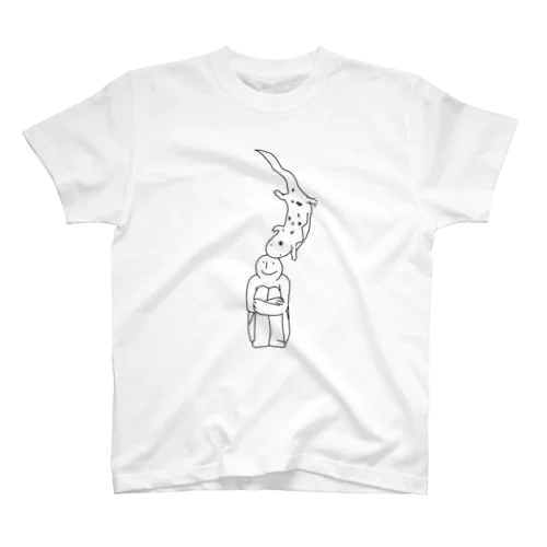 はんざきに噛まれた(改善版) Regular Fit T-Shirt