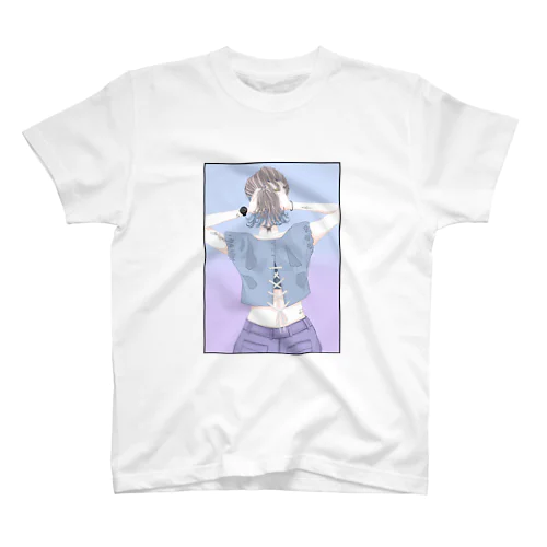 タトゥーインナー女子 Regular Fit T-Shirt