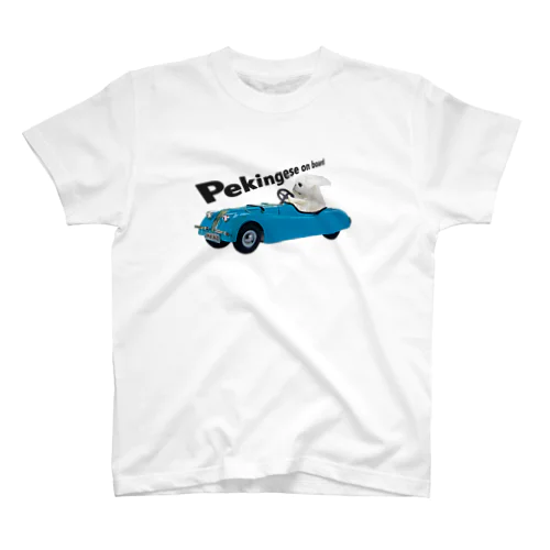 ペキニーズ　レーシングカー Regular Fit T-Shirt