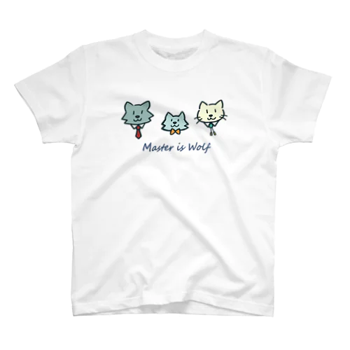 「マスターはオオカミ」のトリオ Regular Fit T-Shirt