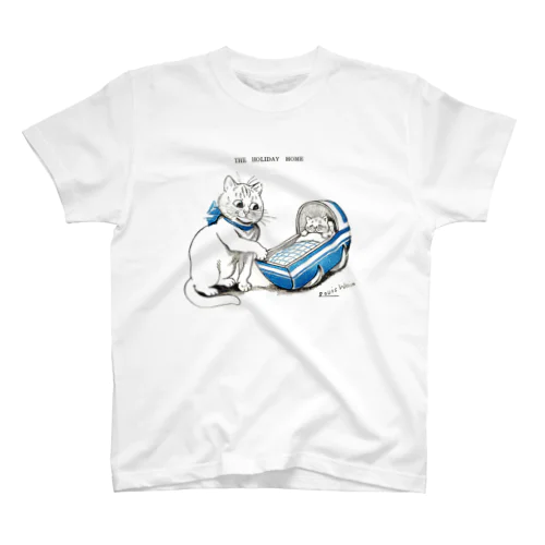 THE HOLIDAY HOME✜Louis Wain  Regular Fit T-Shirt