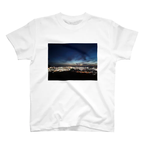 水島コンビナートの夜景 Regular Fit T-Shirt