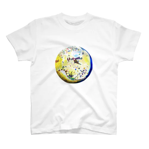 夕暮れ時のカーニバル Regular Fit T-Shirt