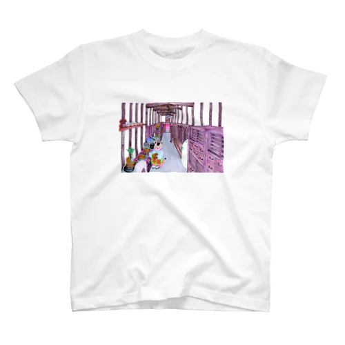 町家えほん・はしりにわ Regular Fit T-Shirt