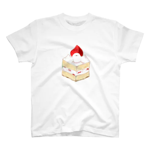 シマエナガ ショートケーキ たぶん Regular Fit T-Shirt