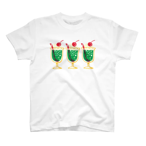 メロンクリームソーダ Regular Fit T-Shirt