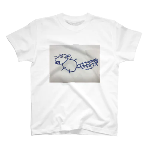 tシャツ sampo×ear ワオキツネザル/刺しゅうTシャツ レディース 動画あり》sampo×ear ワオキツネザル/刺しゅうTシャツ | ear