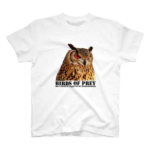 BIRDS OF PREY ベンガルワシミミズク Regular Fit T-Shirt