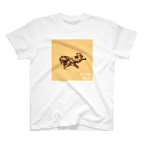 【全盲の画家】クマの貼り絵 Regular Fit T-Shirt