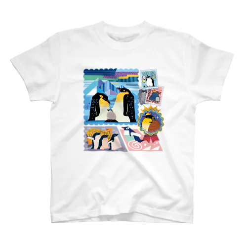 南半球のペンギンたち Regular Fit T-Shirt