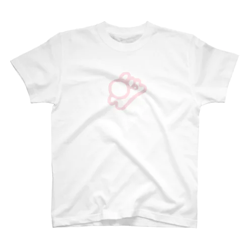 アノニマスうさぎ桃 Regular Fit T-Shirt
