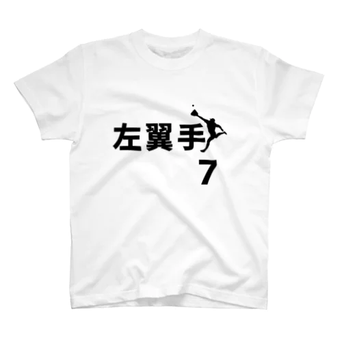左翼手（背番号7） Regular Fit T-Shirt