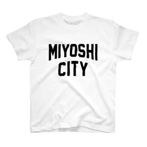 三次市 MIYOSHI CITY Regular Fit T-Shirt
