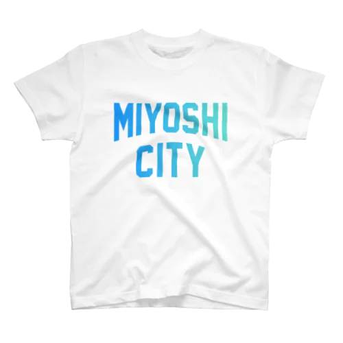 三次市 MIYOSHI CITY Regular Fit T-Shirt