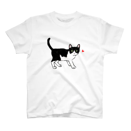 ハチワレ猫さん Regular Fit T-Shirt