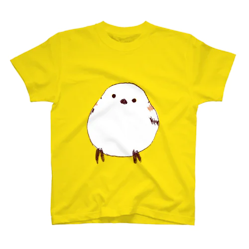まんまるシマエナガ Regular Fit T-Shirt