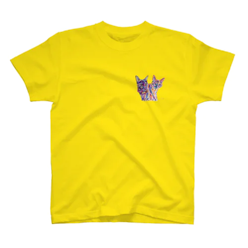 蓮&竜  Regular Fit T-Shirt