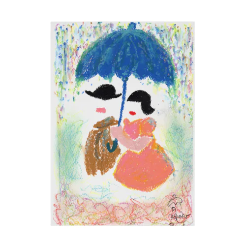 「U」-umbrella Stickable Poster