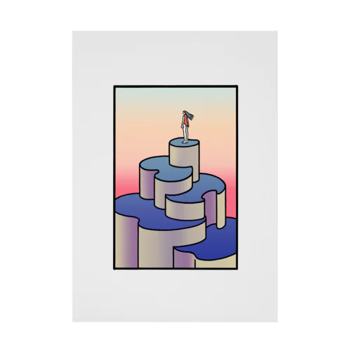 すべての星の目 Stickable Poster