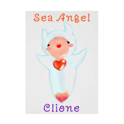 流氷の天使クリオネ① Stickable Poster