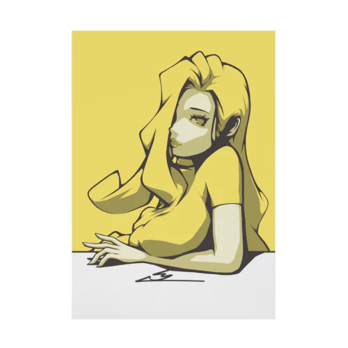 ハナシッテガール No.003 Stickable Poster