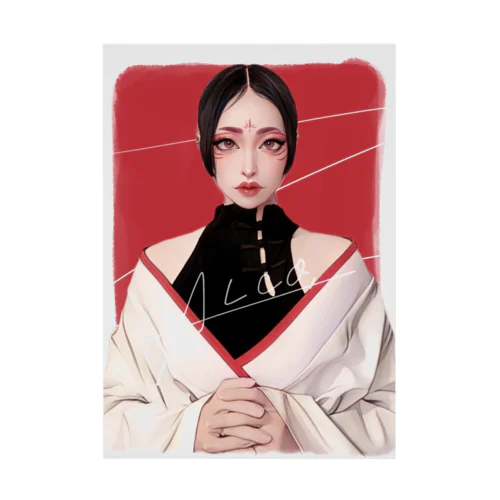こんこんきつね Stickable Poster