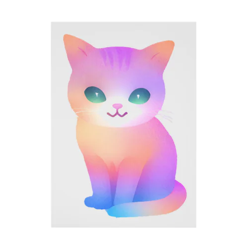 パステル猫2 Stickable Poster