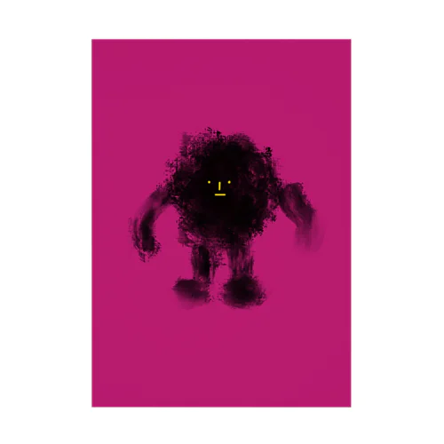 つぶあん派の人 Stickable Poster