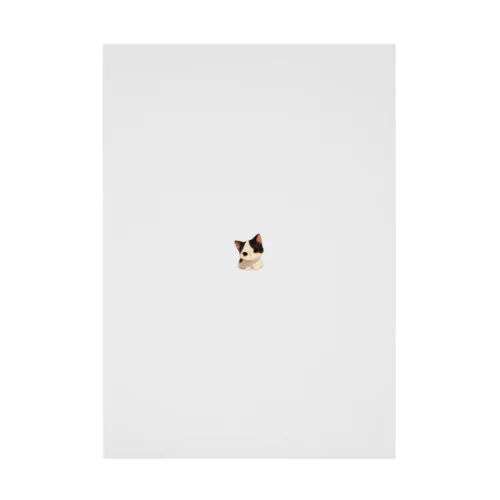 モノクロ猫 Stickable Poster