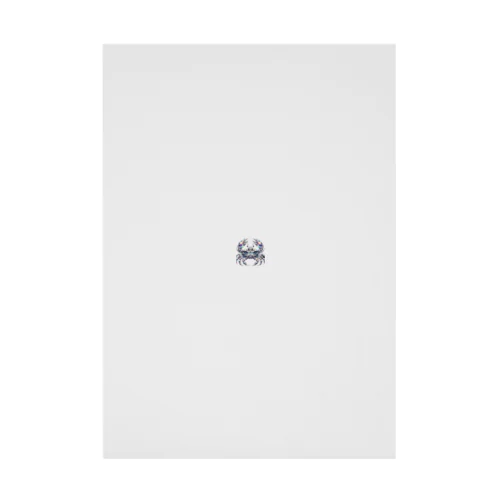 【The Crystal Crab】クリスタルクラブ Stickable Poster