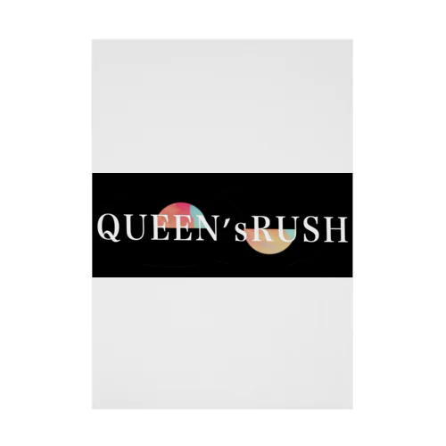 QUEEN'S RUSHロゴマーク0 Stickable Poster