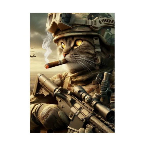 猫戦士アイテム Stickable Poster