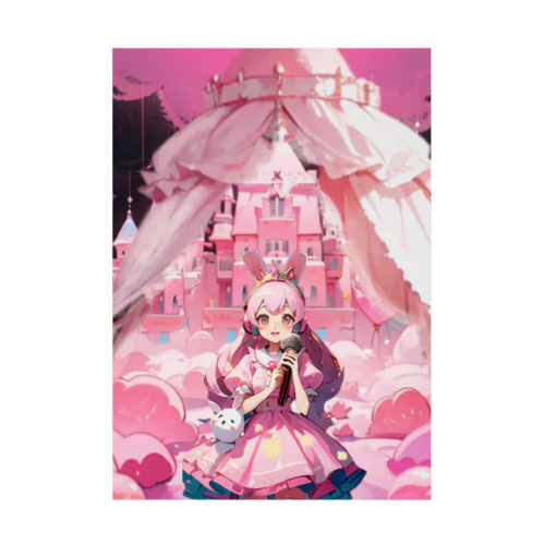 りるのグッズ Stickable Poster