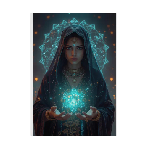 タリスマンの女神 / Goddess of Talismans Stickable Poster