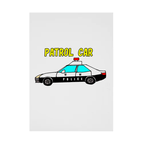 パトカー Stickable Poster