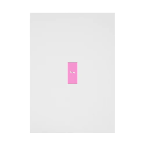 Love_pink Stickable Poster