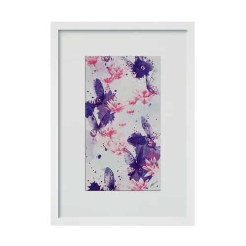 睡蓮のハーモニー Stickable Poster