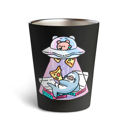 ピザ欲しいUFO Thermo Tumbler