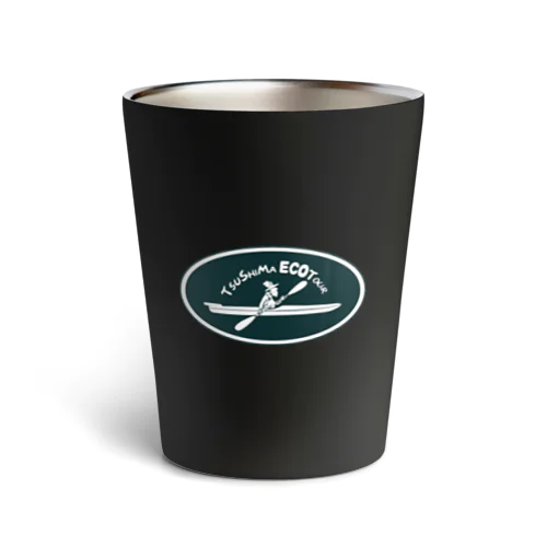 対馬エコツアーロゴ入りグッズ Thermo Tumbler