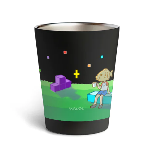 タイヤキタンブラー（夜ver） Thermo Tumbler