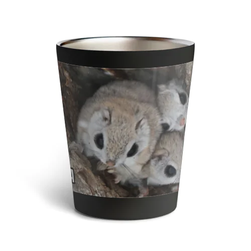 【#心とカラダに栄養を】サロベツのエゾモモンガ Thermo Tumbler