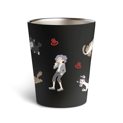 お湯さんちで乾杯♨ Thermo Tumbler